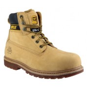 CAT Holton Safety Boot Honey